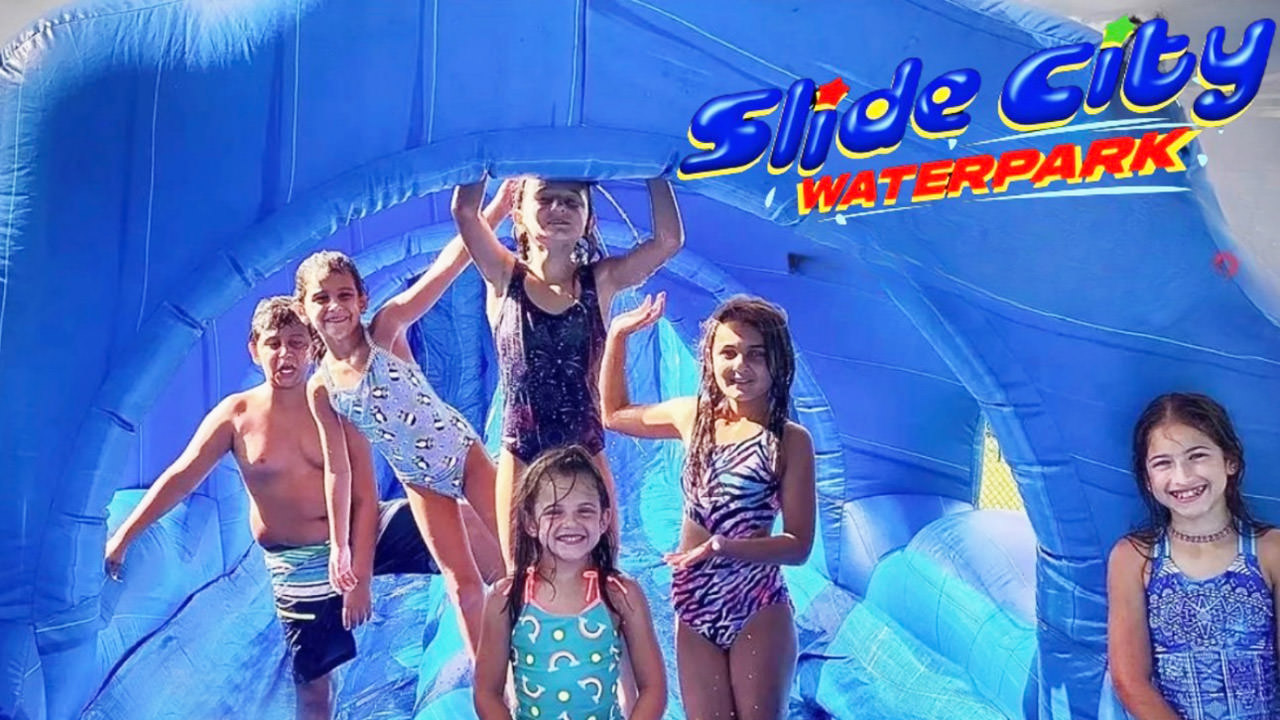 Kids At Slide City Waterpark
